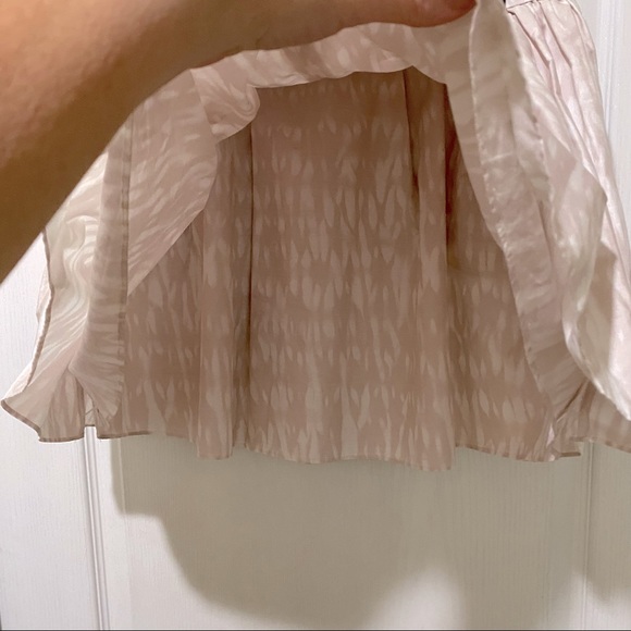 Thakoon Addition Mini Skirt dusty pink ruffles 4 - Picture 5 of 10